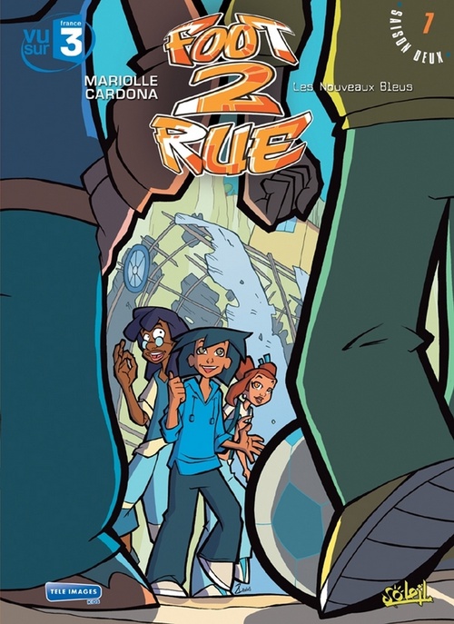 ebook cover of Foot 2 Rue T07 - Les nouveaux Bleus, by Mathieu Mariolle