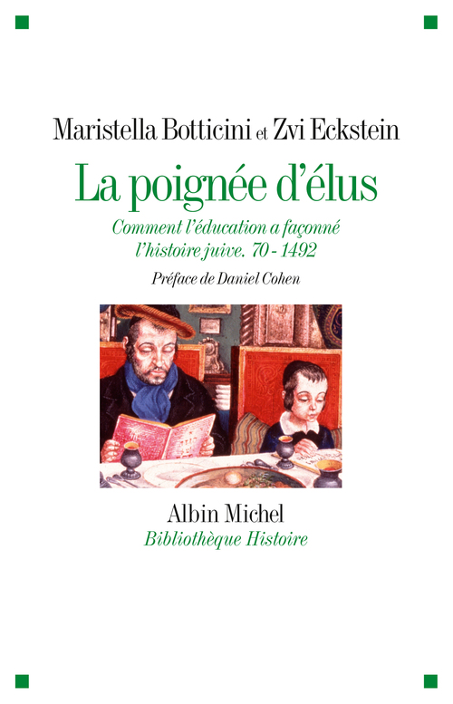 Couverture ebook de La Poignée d'élus, de Maristella Botticini, Zvi Eckstein