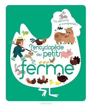 Couverture ebook de L'encylopédie des petits - La ferme, de Cécile Jugla