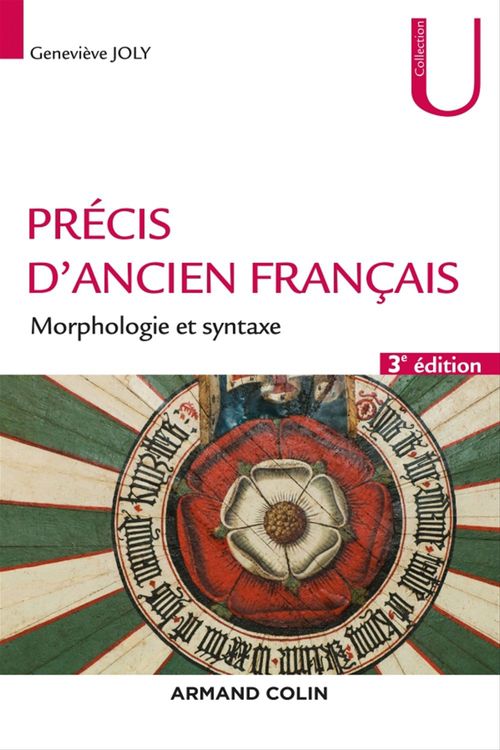 ebook cover of Précis d'ancien français - 3e éd., by Geneviève Joly