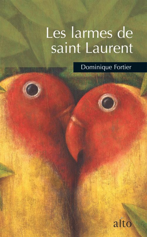 ebook cover of Les larmes de saint Laurent, by Dominique Fortier