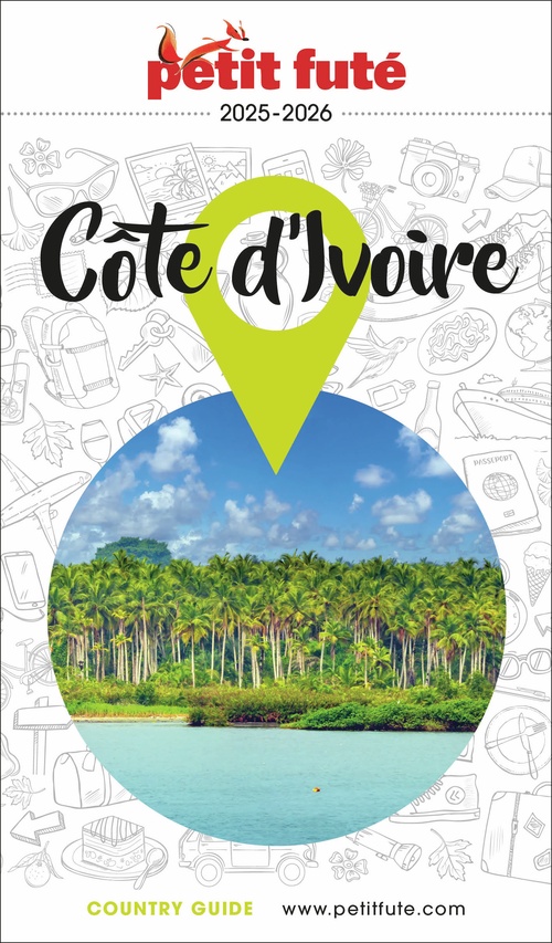 Couverture ebook de Guide Côte D'ivoire 2025/2026 Petit Futé, de Collectif petit futé