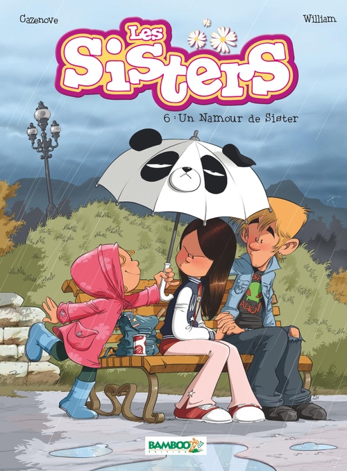 Couverture ebook de Les Sisters - Tome 6 - Un namour de Sister, de Christophe Cazenove, William