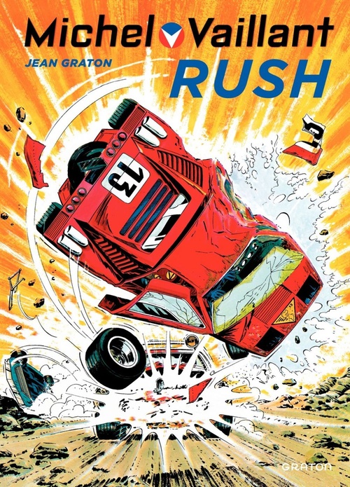 Couverture ebook de Michel Vaillant - Tome 22 - Rush, de Jean Graton