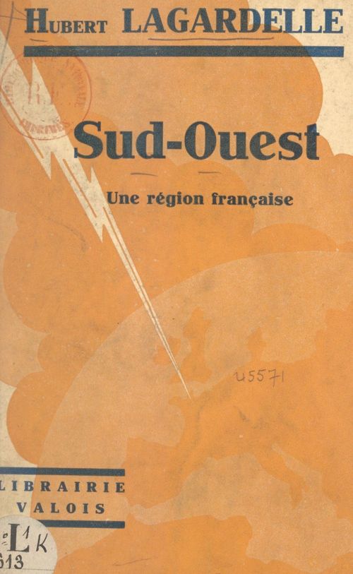 ebook cover of Sud-Ouest, by Hubert Lagardelle