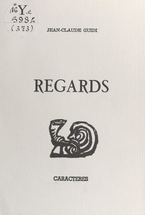 Couverture ebook de Regards, de Jean-Claude Guidi