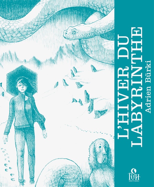 Couverture ebook de L'Hiver du labyrinthe - La saga d'Otharasht Tome 2, de Adrien Bürki