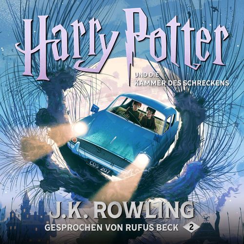 audiobook cover of Harry Potter und die Kammer des Schreckens, by J. K. Rowling