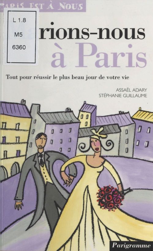 Couverture ebook de Marions-nous à Paris, de Assaël Adary