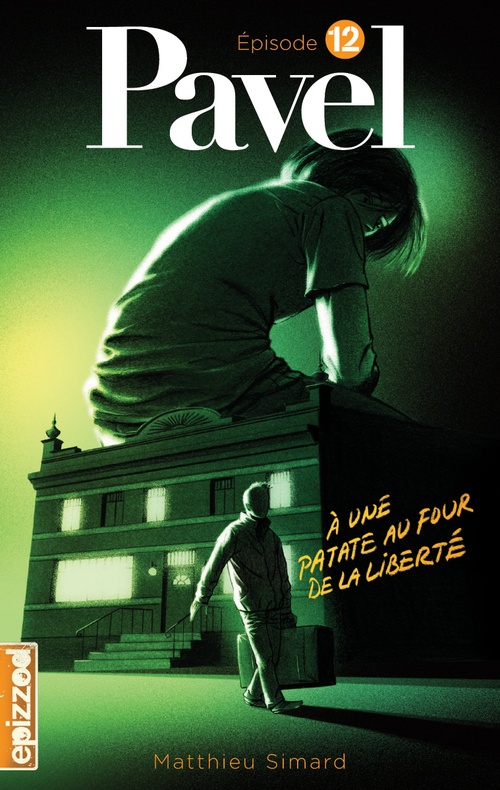 ebook cover of À une patate au four de la liberté, by Matthieu Simard