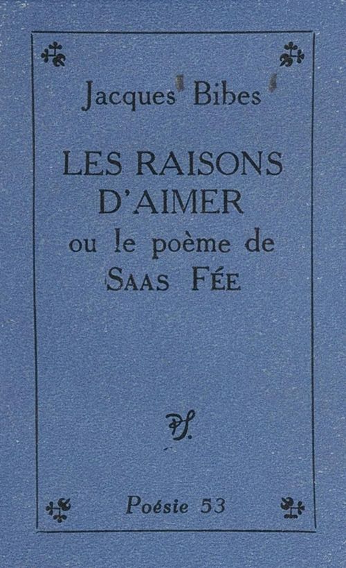 ebook cover of Les raisons d'aimer, by Jacques Bibes