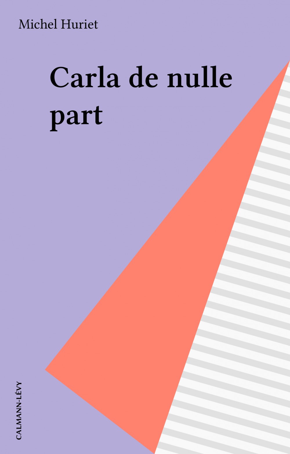 ebook cover of Carla de nulle part, by Michel Huriet