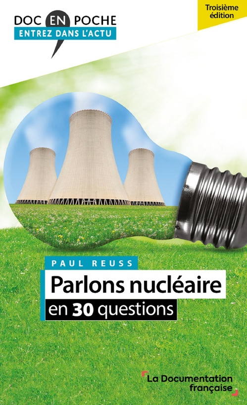 Couverture ebook de Parlons nucléaire en 30 questions, de Paul Reuss