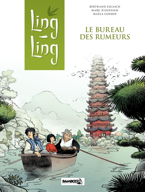 Couverture ebook de Ling-Ling - Tome 1, de Bertrand Escaich, Marc N'Guessan