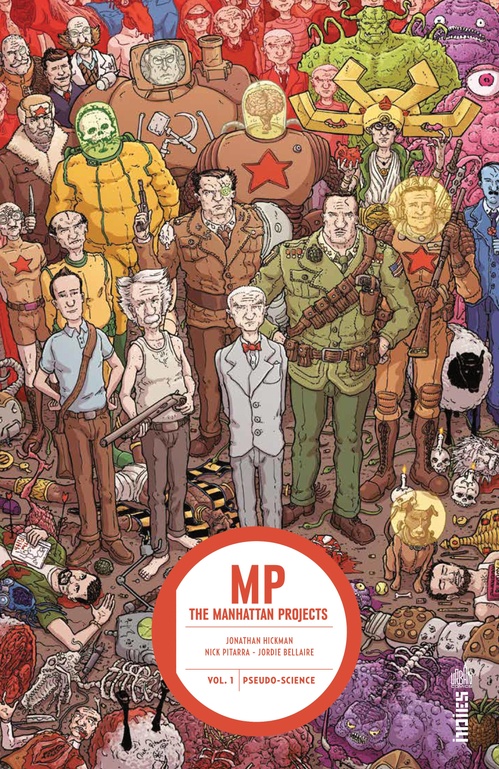 Couverture ebook de MANHATTAN PROJECTS  tome 1, de Jonathan Hickman