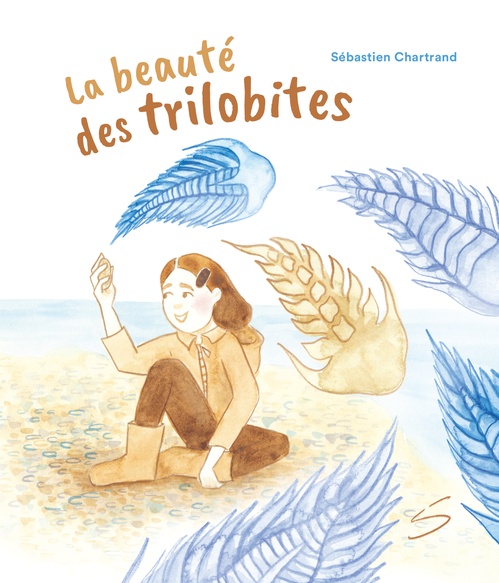 Couverture ebook de La beauté des trilobites, de Sébastien Chartrand