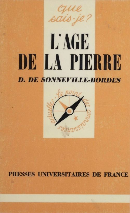 Couverture ebook de L'Âge de la pierre, de Denise De Sonneville-Bordes