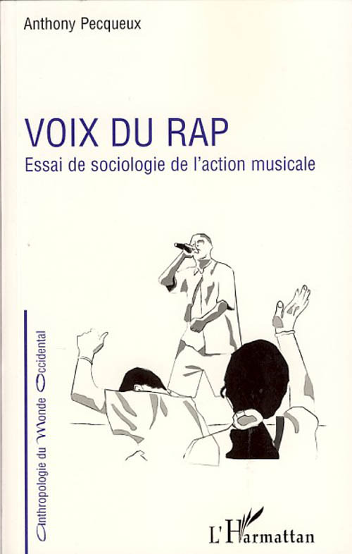 Couverture ebook de Voix du rap, de Anthony Pecqueux