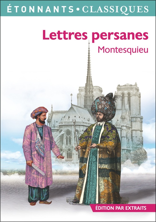 ebook cover of Lettres persanes, by Montesquieu