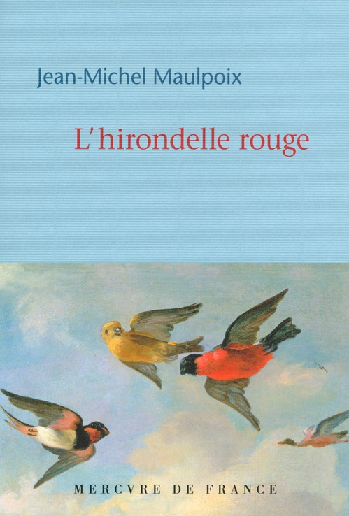 Couverture ebook de L'hirondelle rouge, de Jean-Michel Maulpoix
