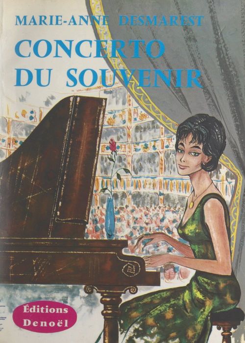 Couverture ebook de Concerto du souvenir, de Marie-Anne Desmarest