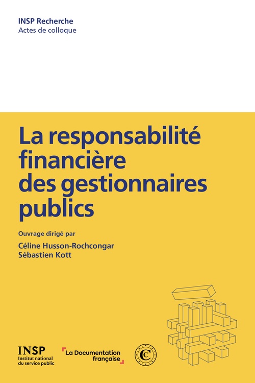 Couverture ebook de La responsabilité financière des gestionnaires publics, de Ena