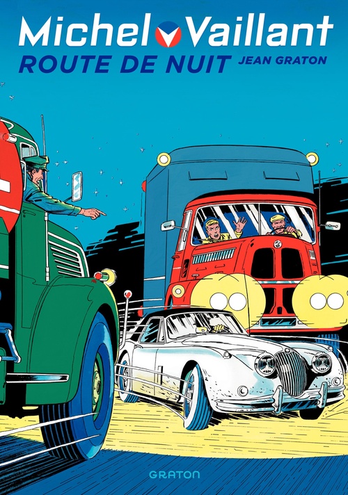 Couverture ebook de Michel Vaillant - Tome 4 - Route de nuit, de Jean Graton
