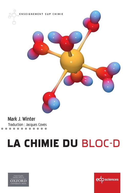Couverture ebook de La chimie du bloc-d, de Mark j. Winter, Jacques Coves