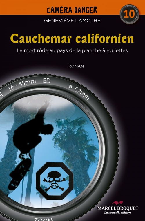 ebook cover of Cauchemar californien, by Geneviève Lamothe