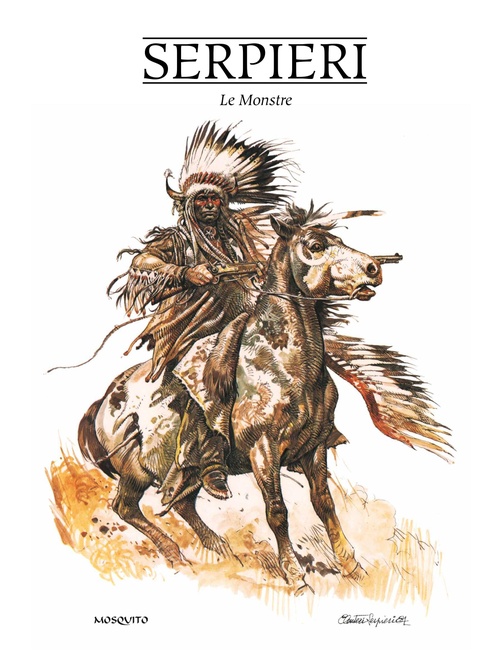 ebook cover of Le Monstre, by Paolo Eleuteri Serpieri