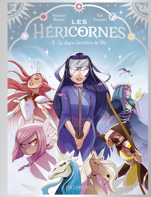 Couverture ebook de Les Héricornes - Tome 2 - La digne héritière de Mû, de Kid Toussaint