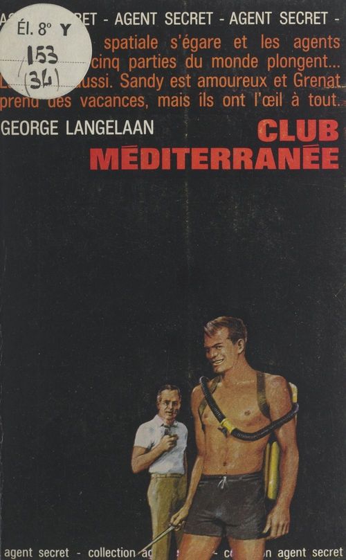 Couverture ebook de Club Méditerranée, de George Langelaan