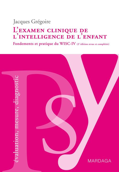 ebook cover of L'examen clinique de l'intelligence de l'enfant, by Gregoire Jacque