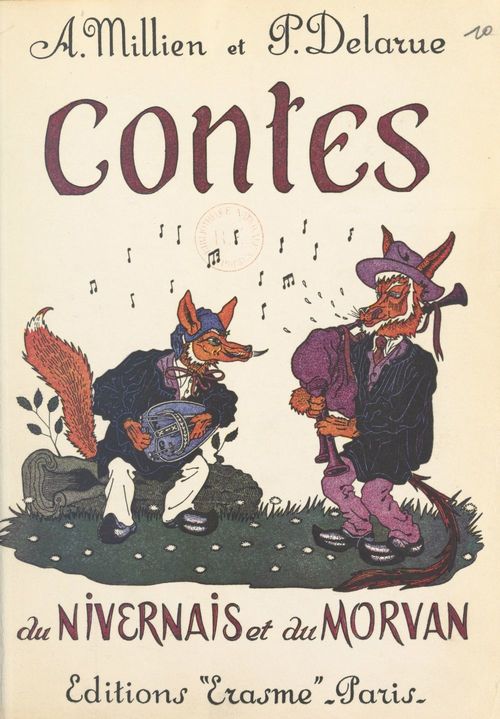 Couverture ebook de Contes du Nivernais et du Morvan, de Achille Millien, Paul Delarue