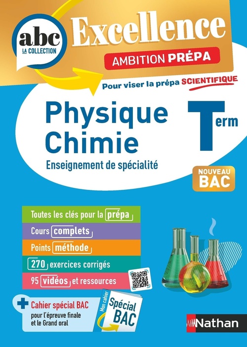 ebook cover of Abc Excellence Ambition Prépa - Physique-Chimie, prépa scientifique Term, by Frederic Jourdin, Nicolas Coppens, Olivier Doerler, Pierre Nass, Stephane Despax, Sylvain Dardenne, Vincent Villar