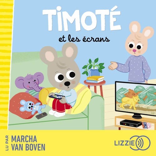 audiobook cover of Timoté et les écrans, by Emmanuelle Massonaud