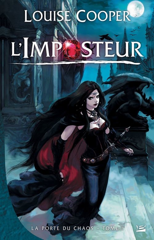 ebook cover of La Porte du Chaos, T1 : L'Imposteur, by Louise Cooper