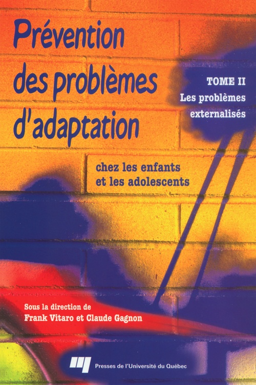 ebook cover of Prévention des problèmes d'adaptation chez les enfants et les adolescents, by Gagnon, F. Vitaro