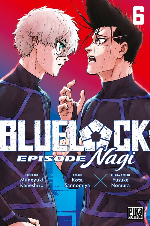 Couverture ebook de Blue Lock - Episode Nagi T06, de Kôta Sannomiya
