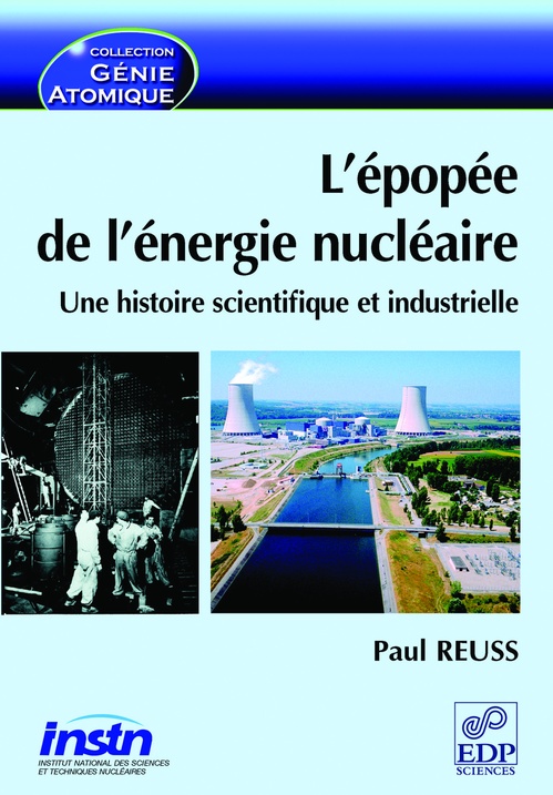 Couverture ebook de L'épopée de l'énergie nucléaire, de Paul Reuss