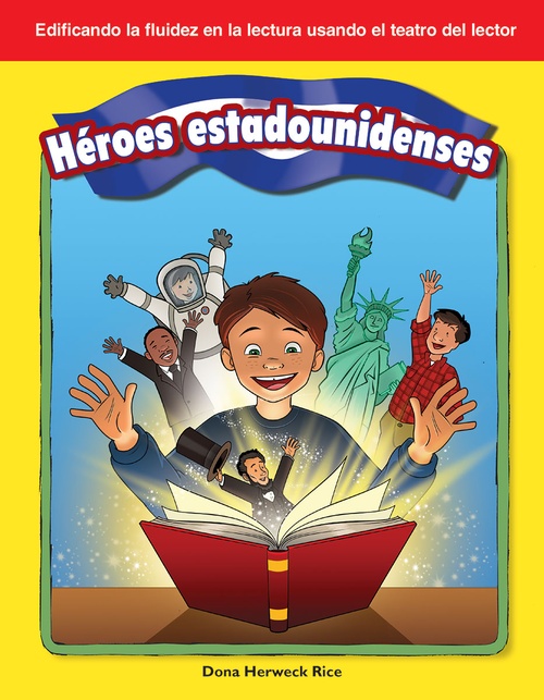 ebook cover of Héroes estadounidenses, by Dona Herweck Rice