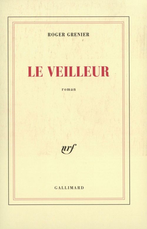 Couverture ebook de Le Veilleur, de Roger Grenier