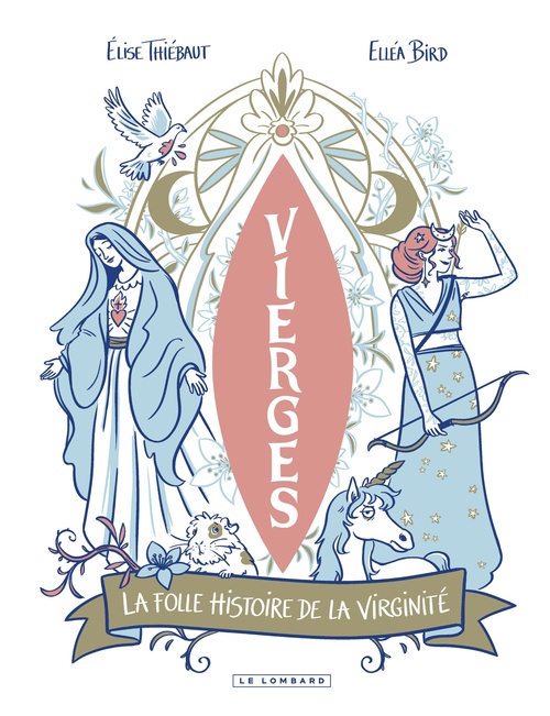 Couverture ebook de Vierges - La folle histoire de la virginité, de Élise Thiébaut