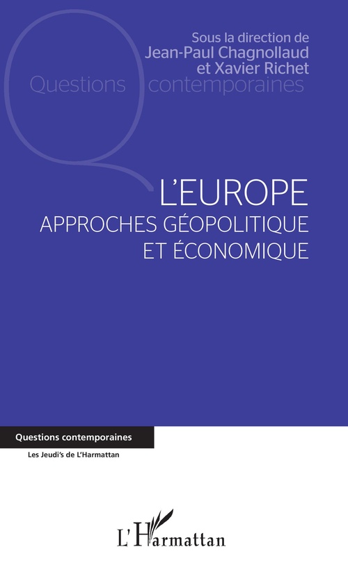 Couverture ebook de L'europe, de Jean-Paul Chagnollaud, Xavier Richet