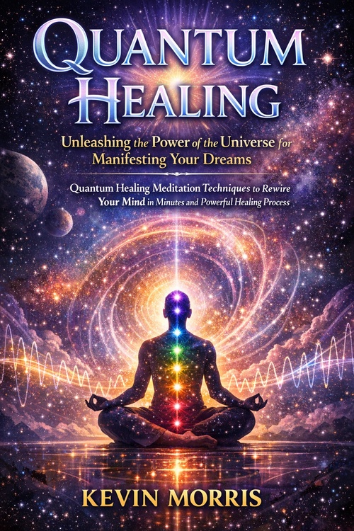 Couverture ebook de Quantum Healing: Unleashing the Power of the Universe for Manifesting Your Dreams, de Kevin Morris
