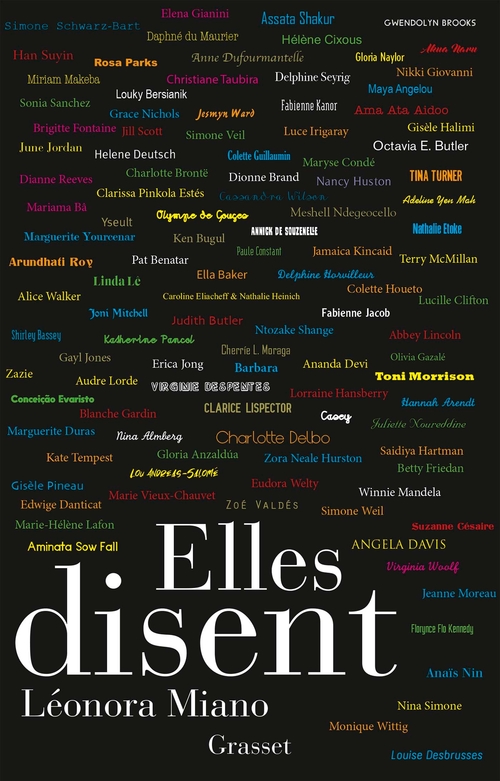 Couverture ebook de Elles disent, de Leonora Miano