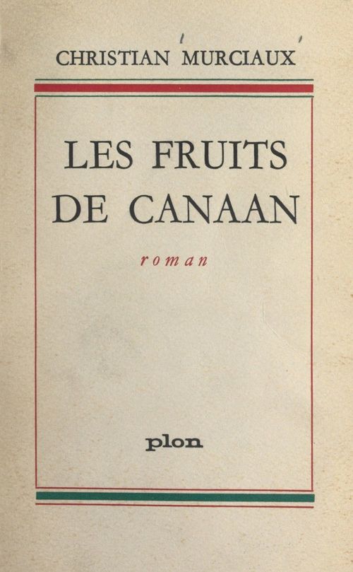 Couverture ebook de Les fruits de Canaan, de Christian Murciaux