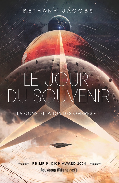 Couverture ebook de La constellation des ombres (Tome 1) - Le jour du souvenir, de Bethany Jacobs