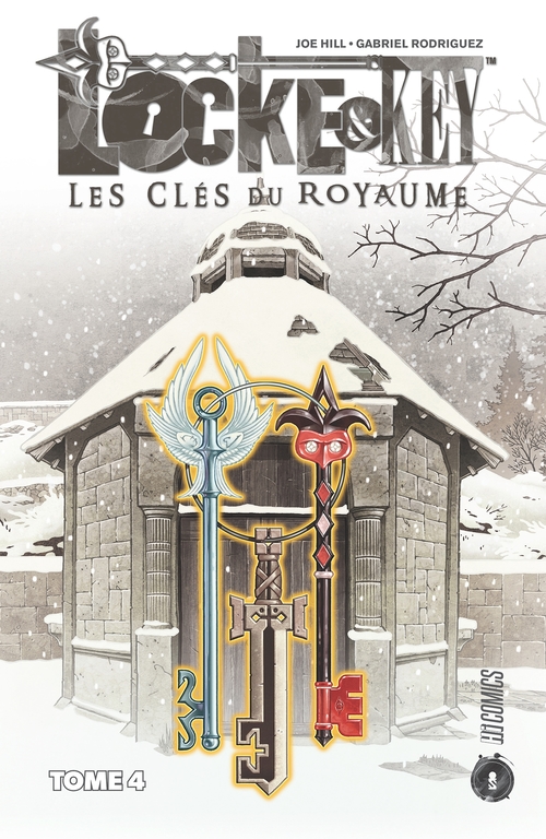 ebook cover of Locke & Key, T4 : Les Clés du royaume, by Joe Hill, Gabriel Rodriguez