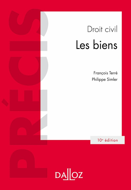 ebook cover of Droit civil.Les biens. 10e éd., by Philippe Simler, François Terré